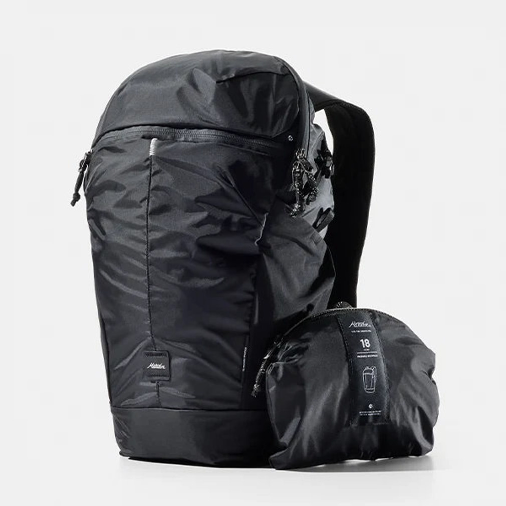 マタドール 18L Packable Backpack Black 20370087 トレッキング