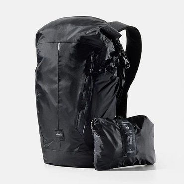 18L Waterproof Packable Backpack Black