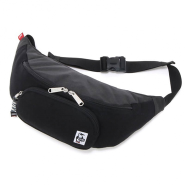 Fanny Pack Sweat Nylon : Black/Charcoal
