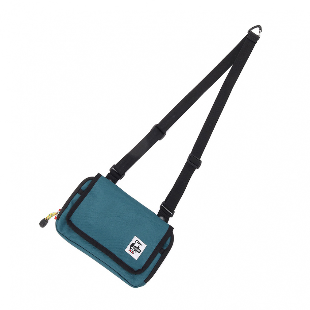 2026�t�� �`�����X Recycle Wallet Shoulder Pouch CH60-4094 T035 �o�b�O �V�����_�[ ���z ���K���� �R�C���P�[�X : Deep Teal CHUMS