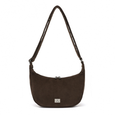 Corduroy Small Hobo Bag