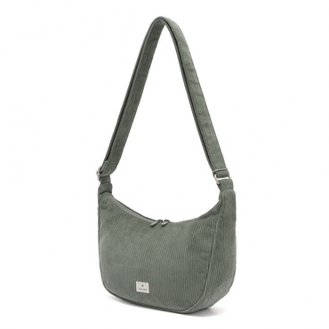 Corduroy Small Hobo Bag