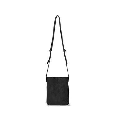 Ultra Suede Shoulder Bag BLACK