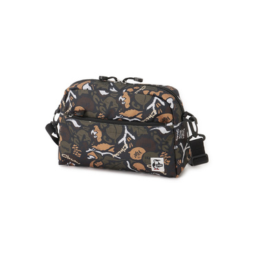 Recycle Small Trapezoid Shoulder Bag Forest
