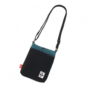 Recycle Mesh Pocket Shoulder Bag Deep Teal