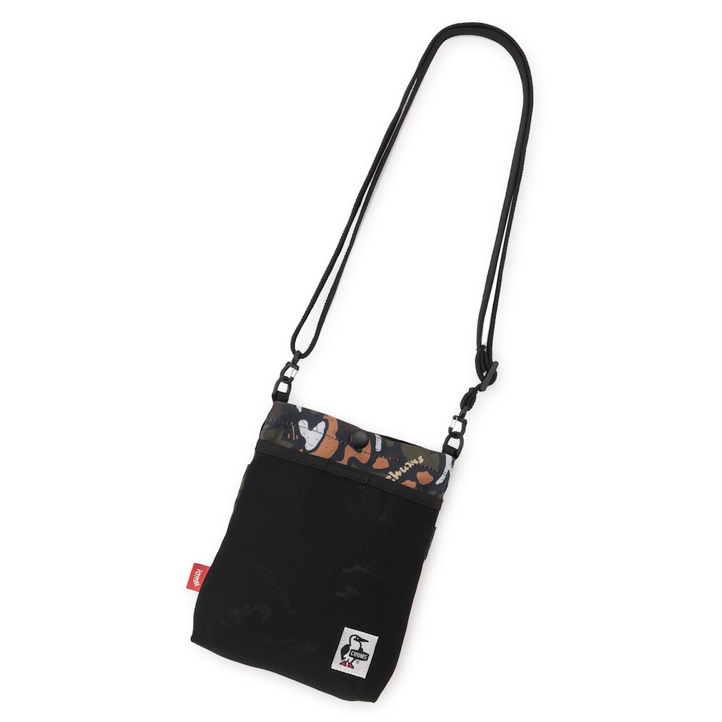 2026�H�~ �`�����X Recycle Mesh Pocket Shoulder Bag CH60-3965 Z436 �g���b�L���O �o�b�O �V�����_�[ : Forest CHUMS