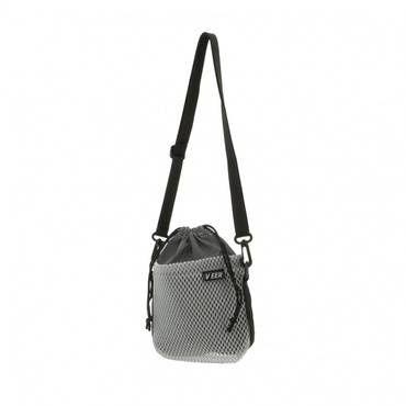 FULL REFLECTOR MESH SHOULDER BAG