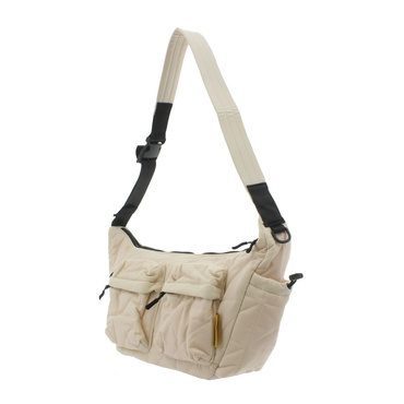 SQUARE PADDED W-POCKET SHOULDER BAG IV
