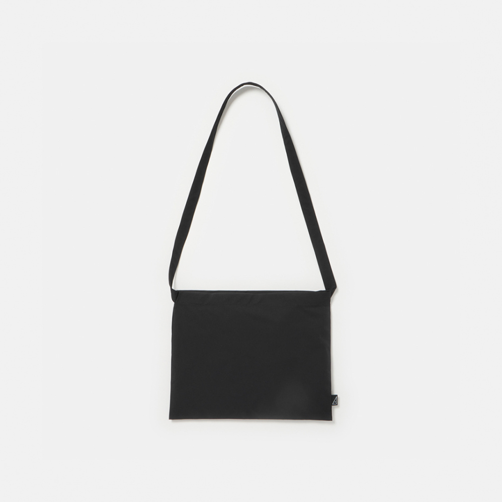 撥水リップストップ サコッシュ(ブラック-FREE)