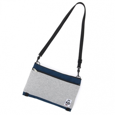 Two Necked Shoulder Sweat Nylon : H-Gray/Basic Navy