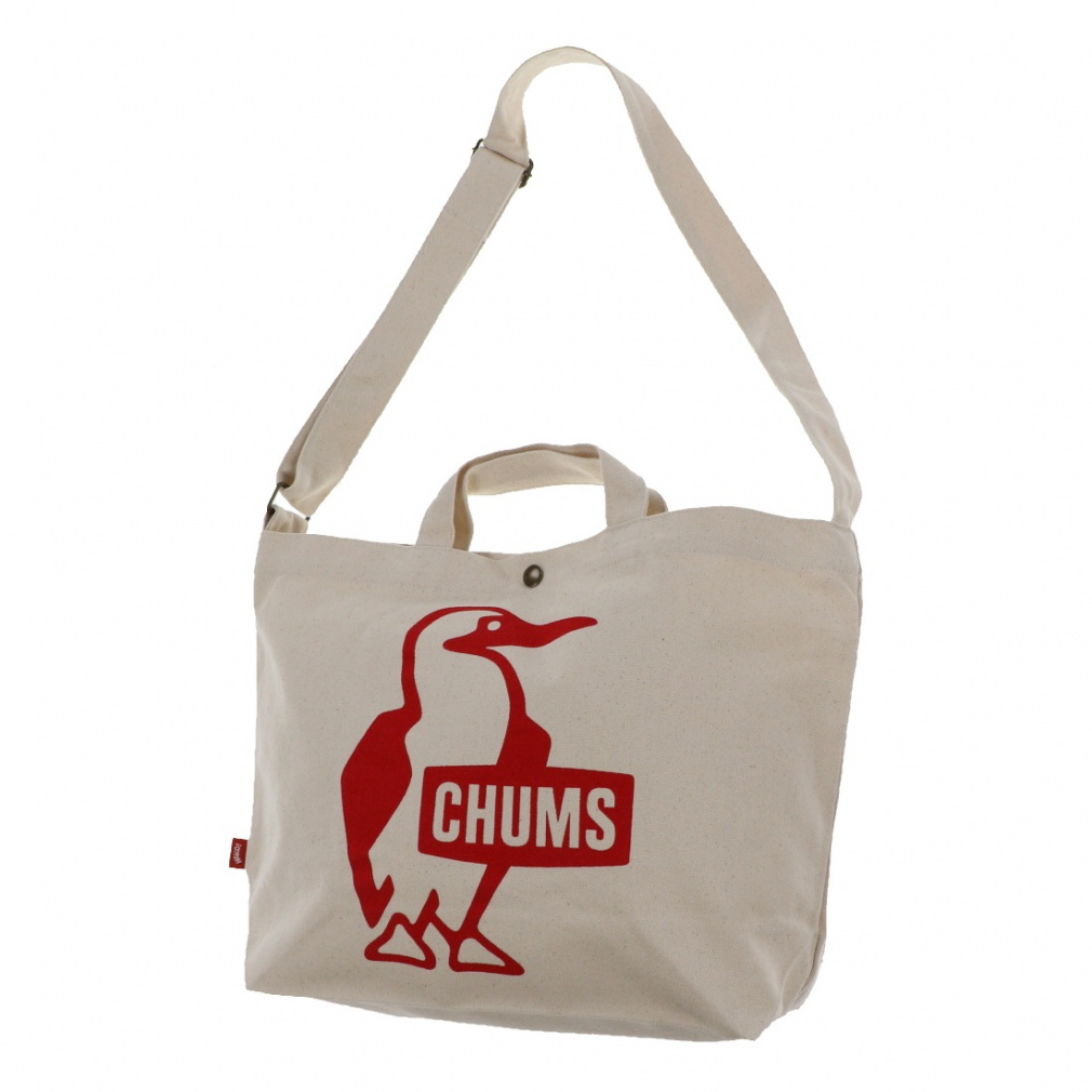 `X Booby Canvas Shoulder CH60-3494 R001 gbLO obO V_[ : Red CHUMS