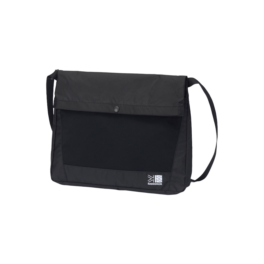 �J���}�[ TC sacoche L TC �T�R�b�V�� L 501257 9000 �g���b�L���O �o�b�O �V�����_�[ : Black karrimor