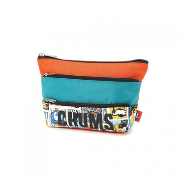 Tricolor 3 Pocket Pouch Sweat Nylon