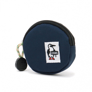 Recycle Round Coin Case : Navy
