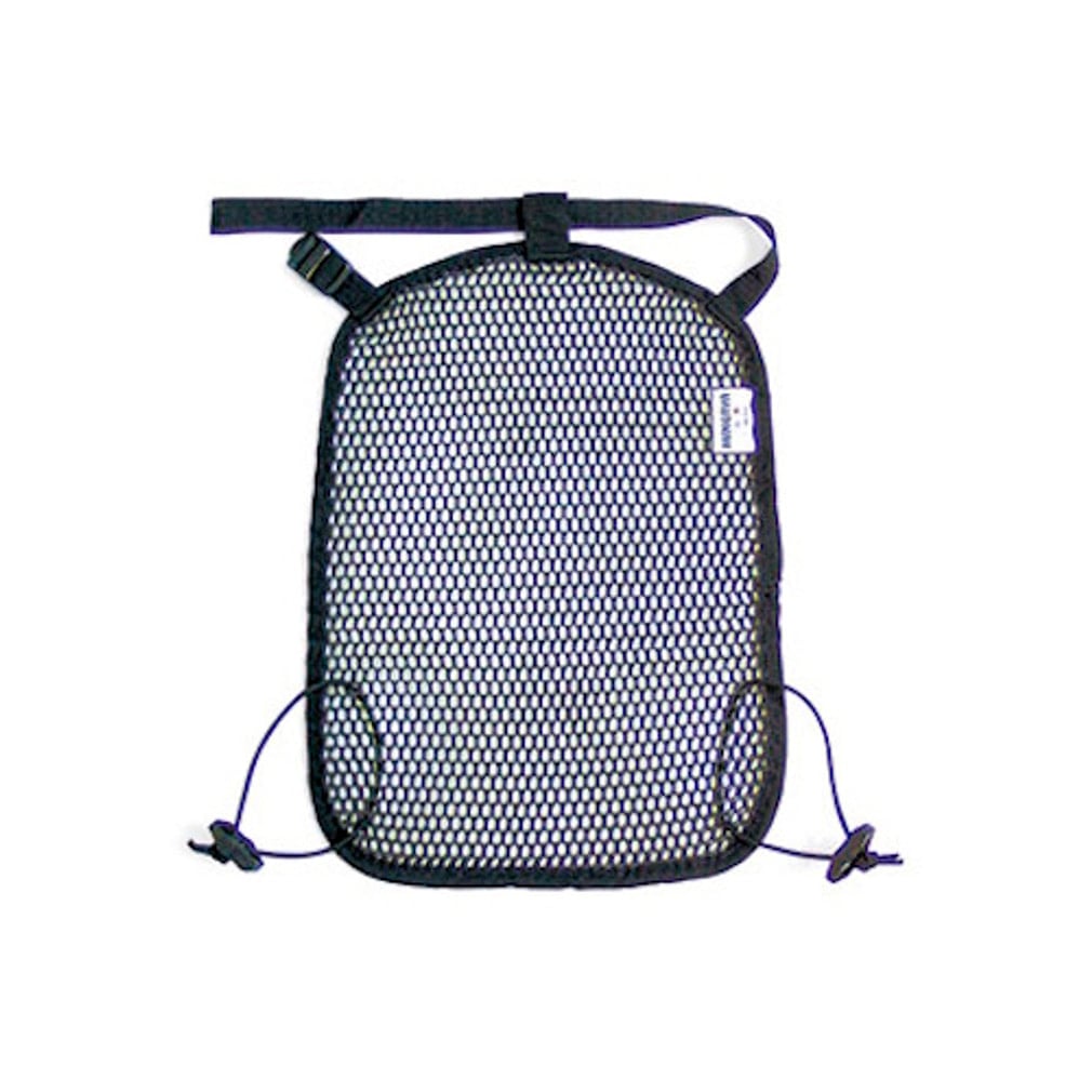 BARKIN SLEEP メッシュピロー 収納バッグ、メッシュカバー付き ミネルヴァ エアーメッシュパネルM ブラック 52561 トレッキング