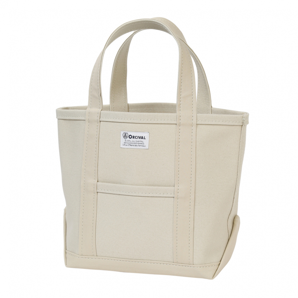 I[Vo HANPU TOTE BAG SMALL RC-7060HVC gbLO g[gobO : LT.SAND BEIGE ORCIVAL