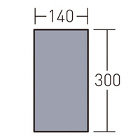 グランドマット1430(アポロン二人用インナー)