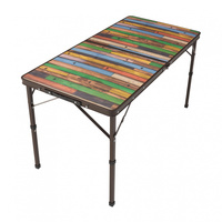 Old Wooden 丸洗いダイニングテーブル 12060