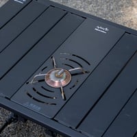 アルミユニットテーブル オプション シングルバーナー遮熱天板の画像