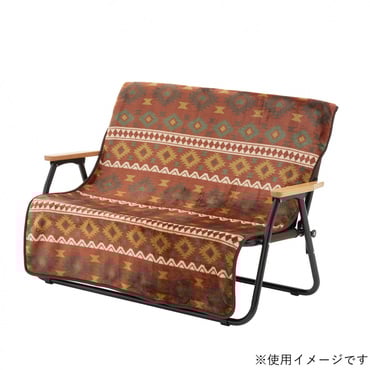ボア＆フリース チェアfor2専用カバー(レッド)