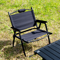 撥水 ローチェアM ブラック