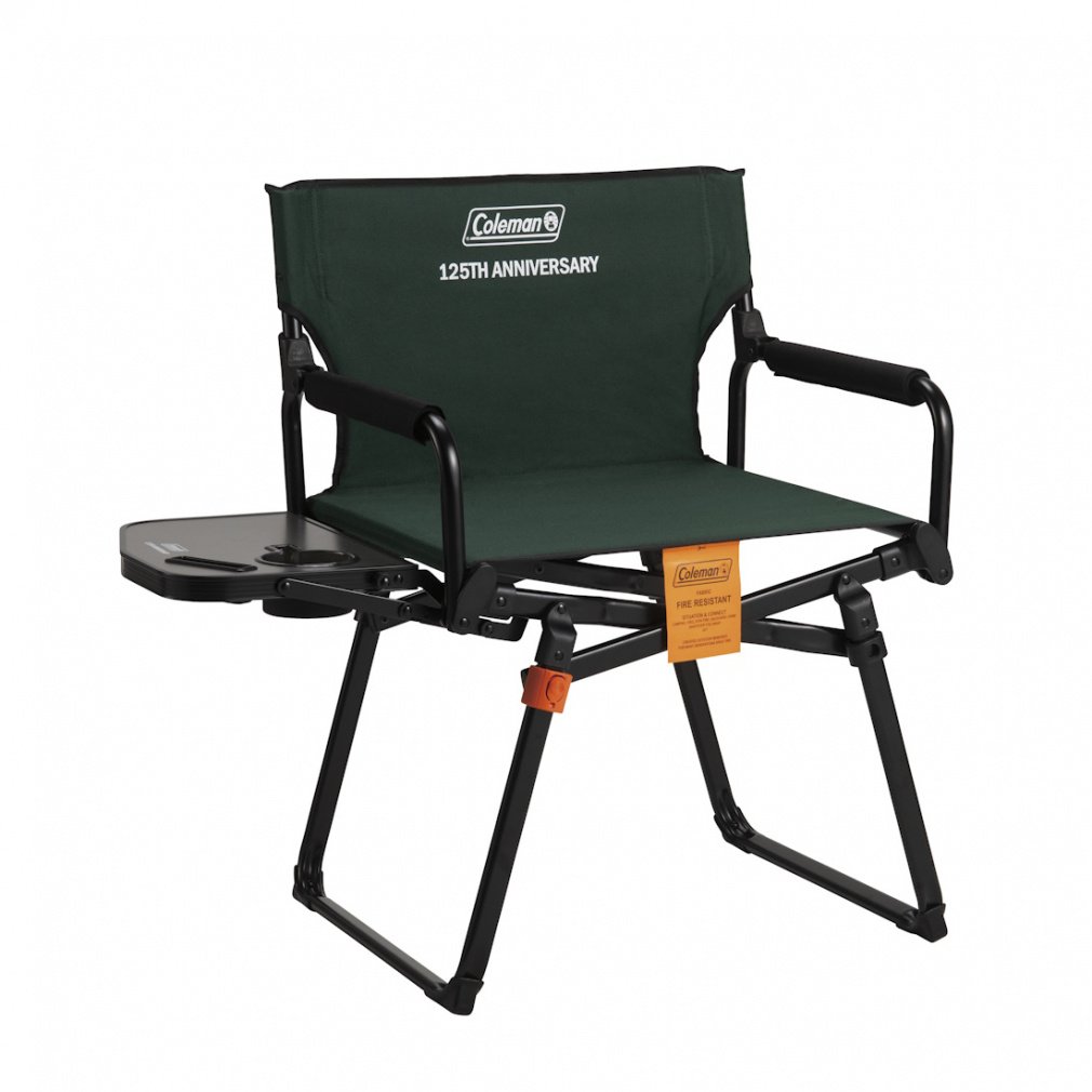 【美品】Coleman グリーン キャンプチェア コールマン 125THリミテッド デッキチェアNX (グリーン) 2234389