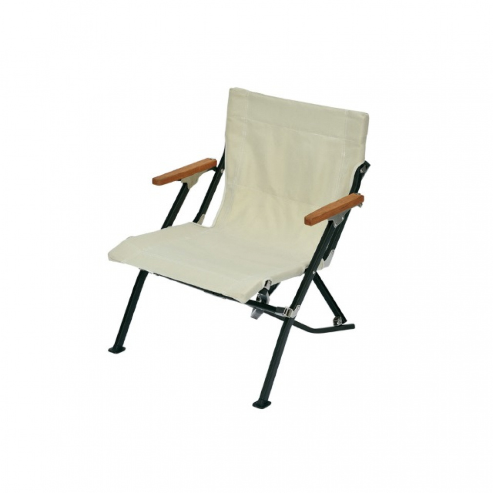 スノーピーク チェア L直径w Chair ロー ショート : アイボリー (LV