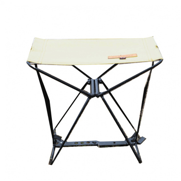 Iron Compact Stool : ベージュ