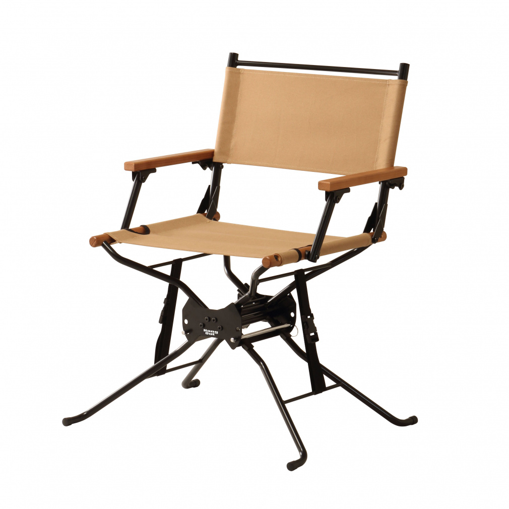 BF Directors Chair ベージュ　ディレクターズ アウトドアチェア HangOut BFディレクターズチェア : ベージュ｜Alpen Online