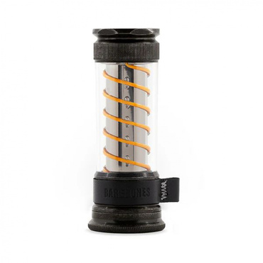 Edison Light Stick Tumbled Steel