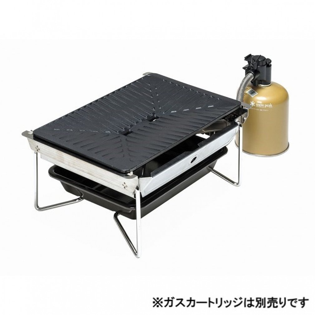 スノーピーク グリルバーナー 雪峰苑 (GS-355) キャンプ シングル