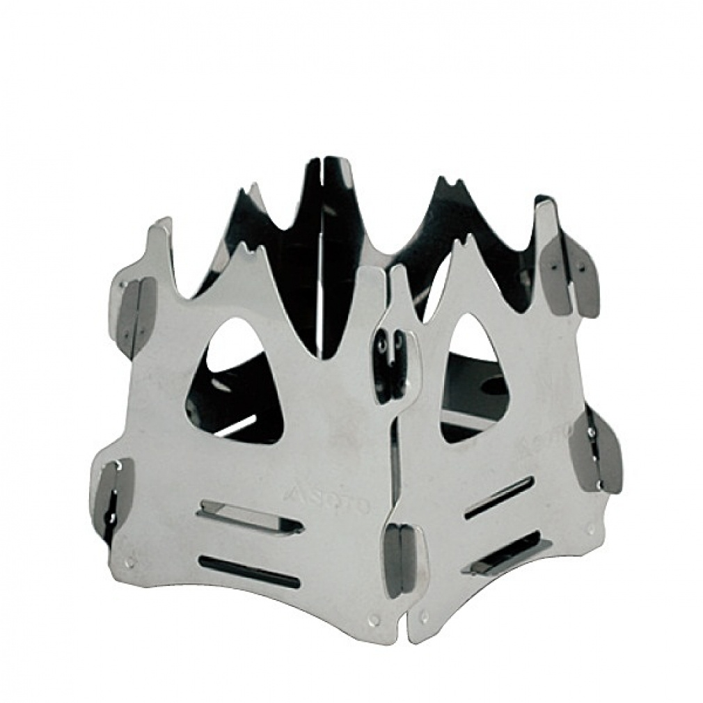 ミニ焚き火台 テトラ(--FREE)