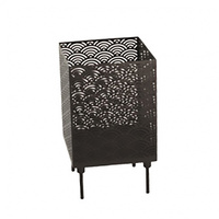 伝統柄焚き火台 4面 Seikai 青海波