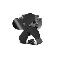 ストーブファン : ブラック