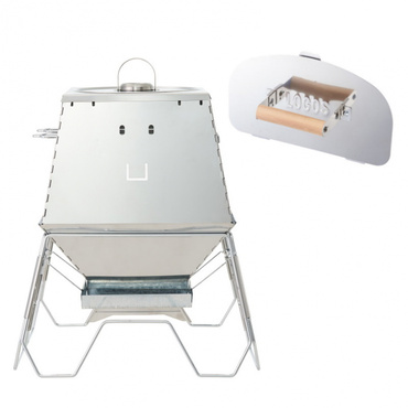 LOGOS THE KAMADO EMIWA ＋ 専用遮温カバー セット