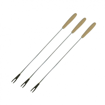 BBQ グリルフォーク 35cm 3本組(--FREE)