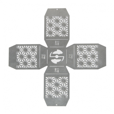 OZOPS クラフトシェード SUS_Asanoha