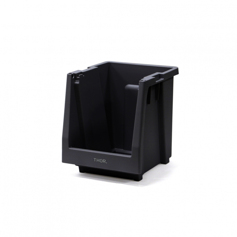 トラスト THOR スタッキングシェルフコンテナー20L 369620BLK BK キャンプ キャリーケース/バッグ : ブラック TRUST