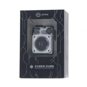 MUZEN Cyber Cube Bluetooth スピーカー ホワイト