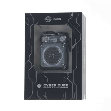 MUZEN Cyber Cube Bluetooth スピーカー グレー