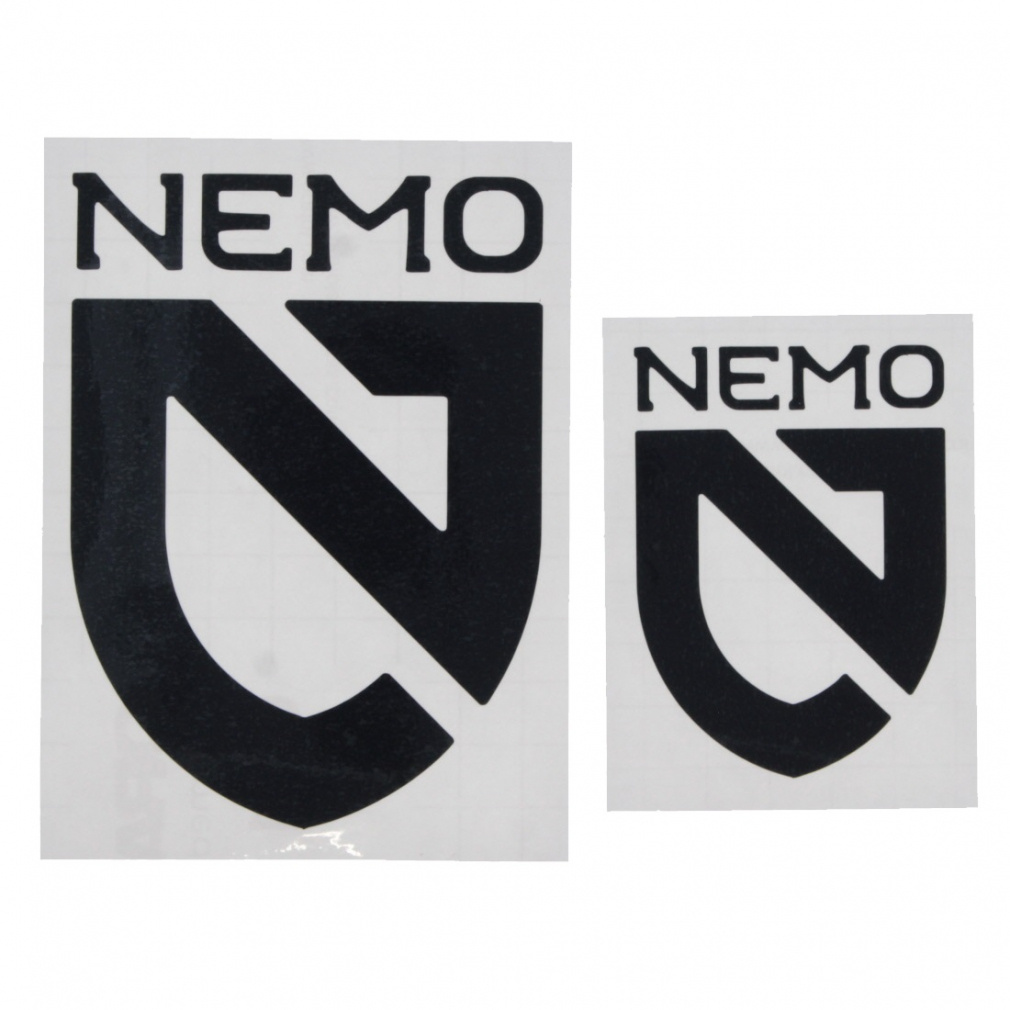レア　NEMO FRINTIER 3P ニーモ フロンティア　ワンポール ニーモ ステッカーセットBK NM-AC-ST6 キャンプ 小物 NEMO｜Alpen