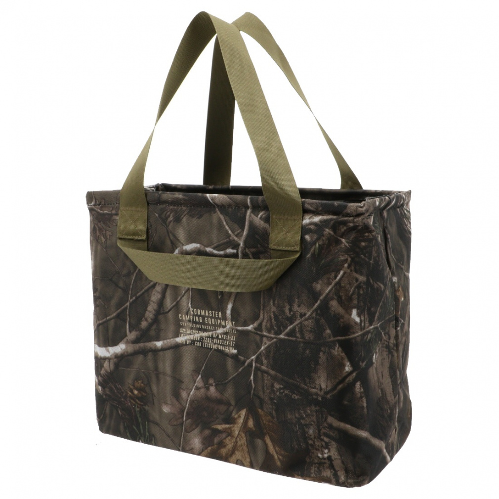 Ru}X^[ COB FOLDING BASKET TOTE S 7201-NIB01 Lv L[ : ARMY COBMASTER
