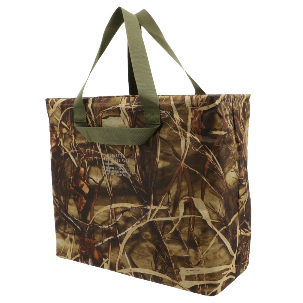Ru}X^[ COB FOLDING BASKET TOTE L 7201-NIB03 Lv L[ : KHAKI COBMASTER