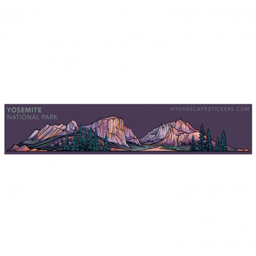 YOSEMITE NATIONAL PARK MINISCAPE STICKER