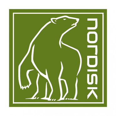 ノルディスク White Bear sticker シロクマロゴステッカー カーキ キャンプ ステッカー nordisk