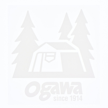 ogawa カッティングステッカーL ホワイト