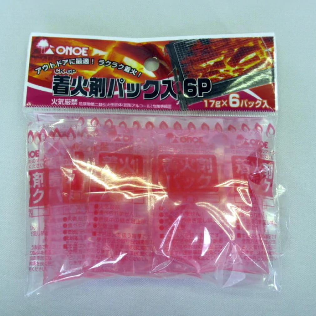 着火剤パック入6P(-)