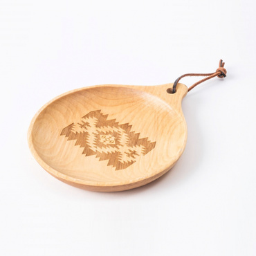 Woody Round Plate
