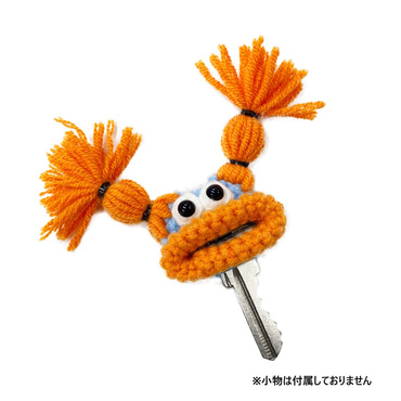macaroni edge 毛糸キーカバー ツインテール
