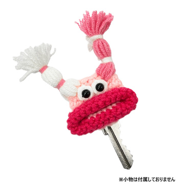 macaroni edge 毛糸キーカバー ツインテール PK/PK